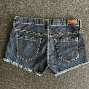 Blank NYC Little Queenie Denim Cutoff Shorts